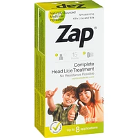 Zap Complete Head Lice Treatment