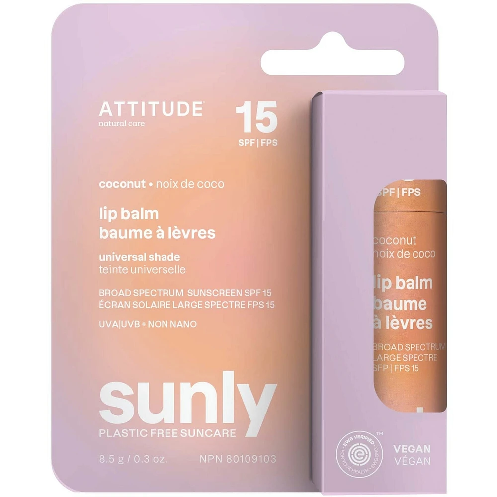 Lip Balm - SPF 15 - Coconut