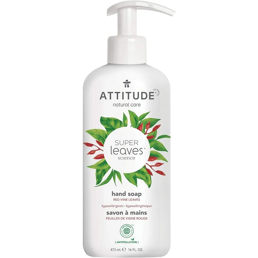 Super Leaves Hand Soap - red vine leaves