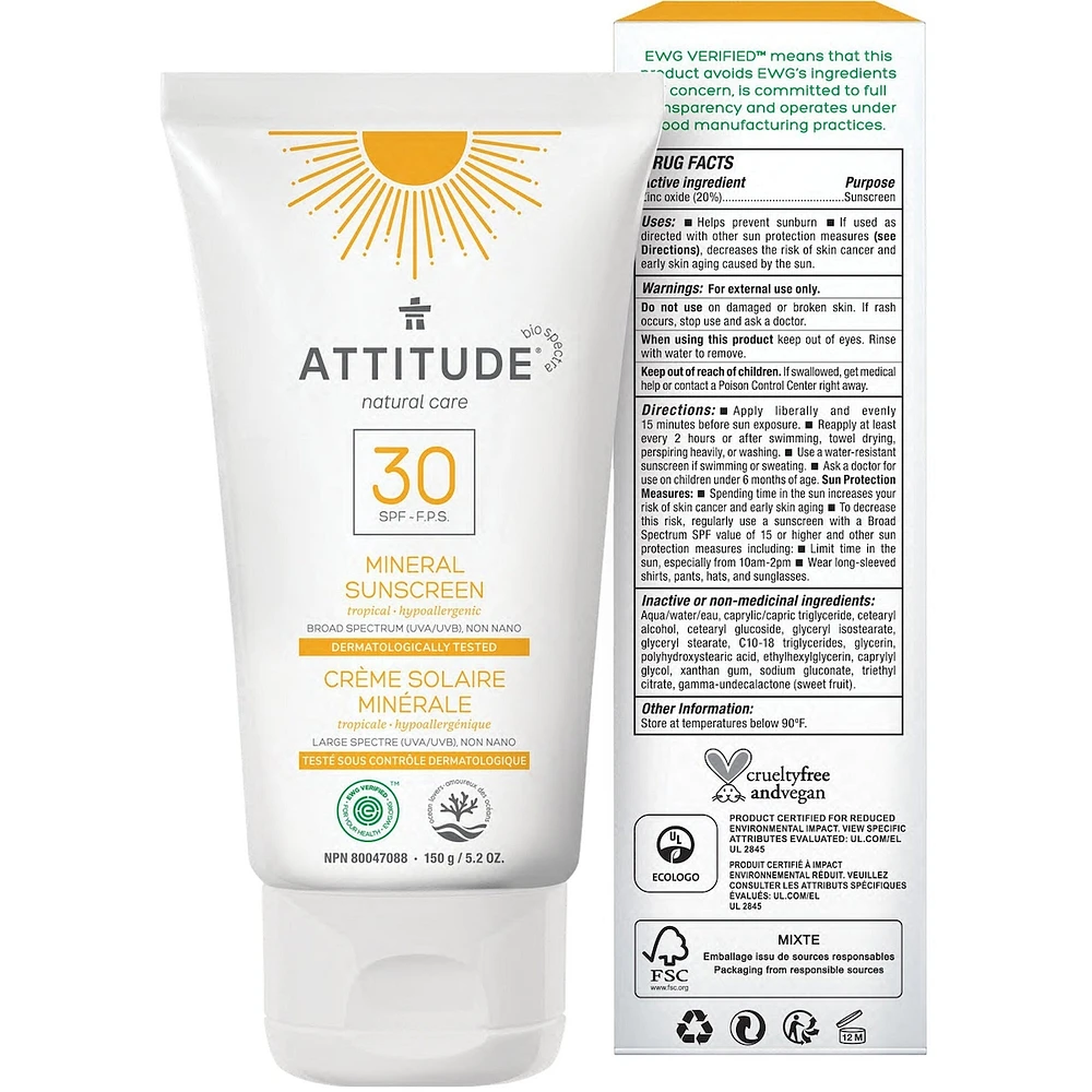 Sunscreen - SPF 30 - Tropical