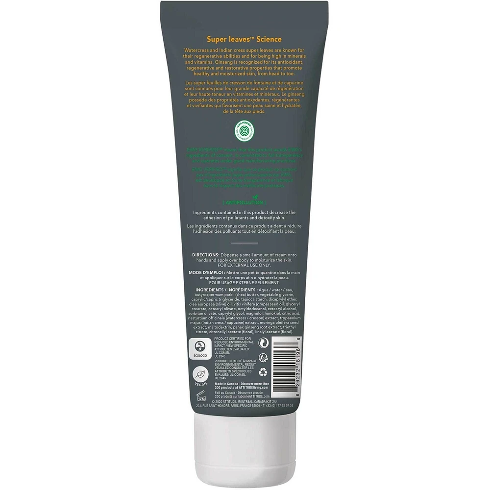 Super Leaves MEN Body Cream - energizing