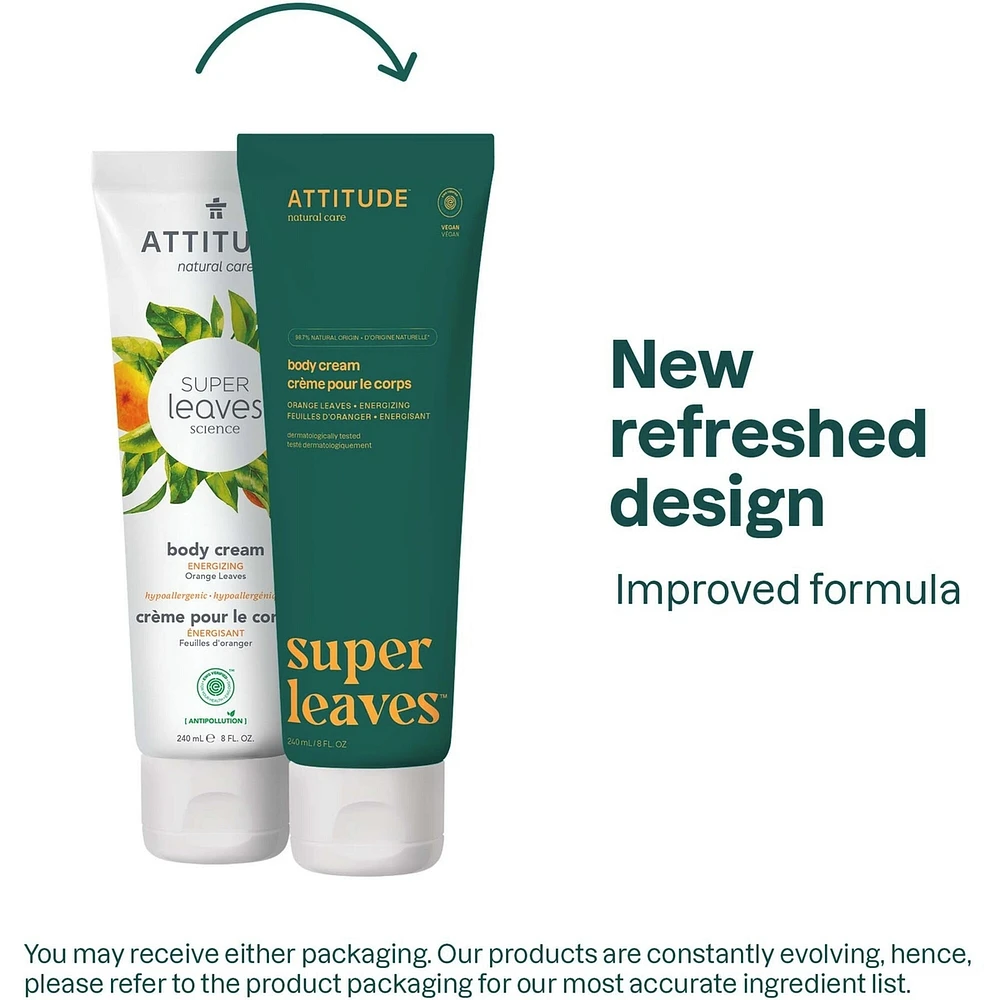 Super Leaves Body Cream - energizing