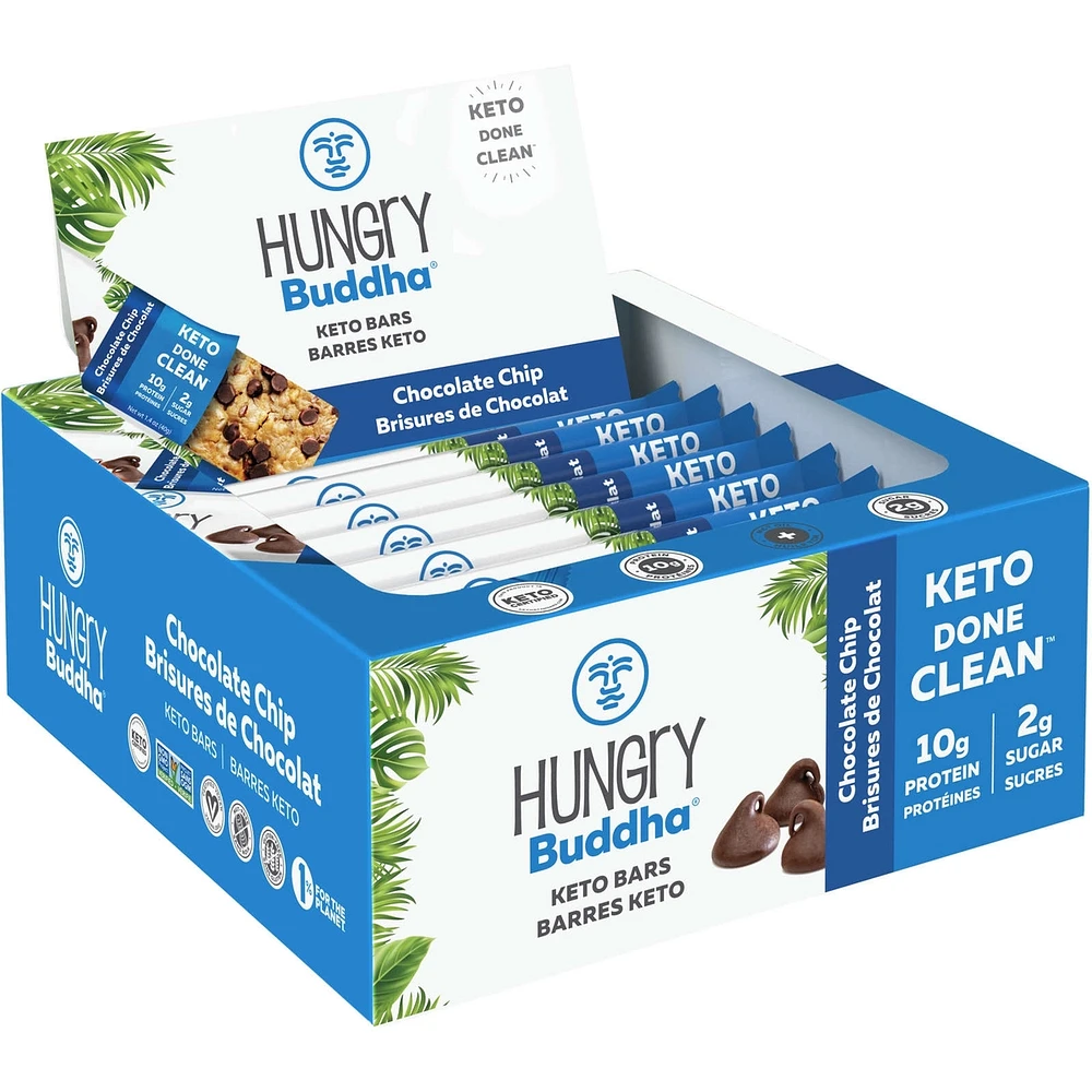 Keto Bar Chocolate Chip 12 x 40g