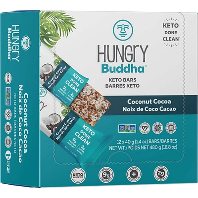 Keto Bar Coconut Cocoa 12 x 40g