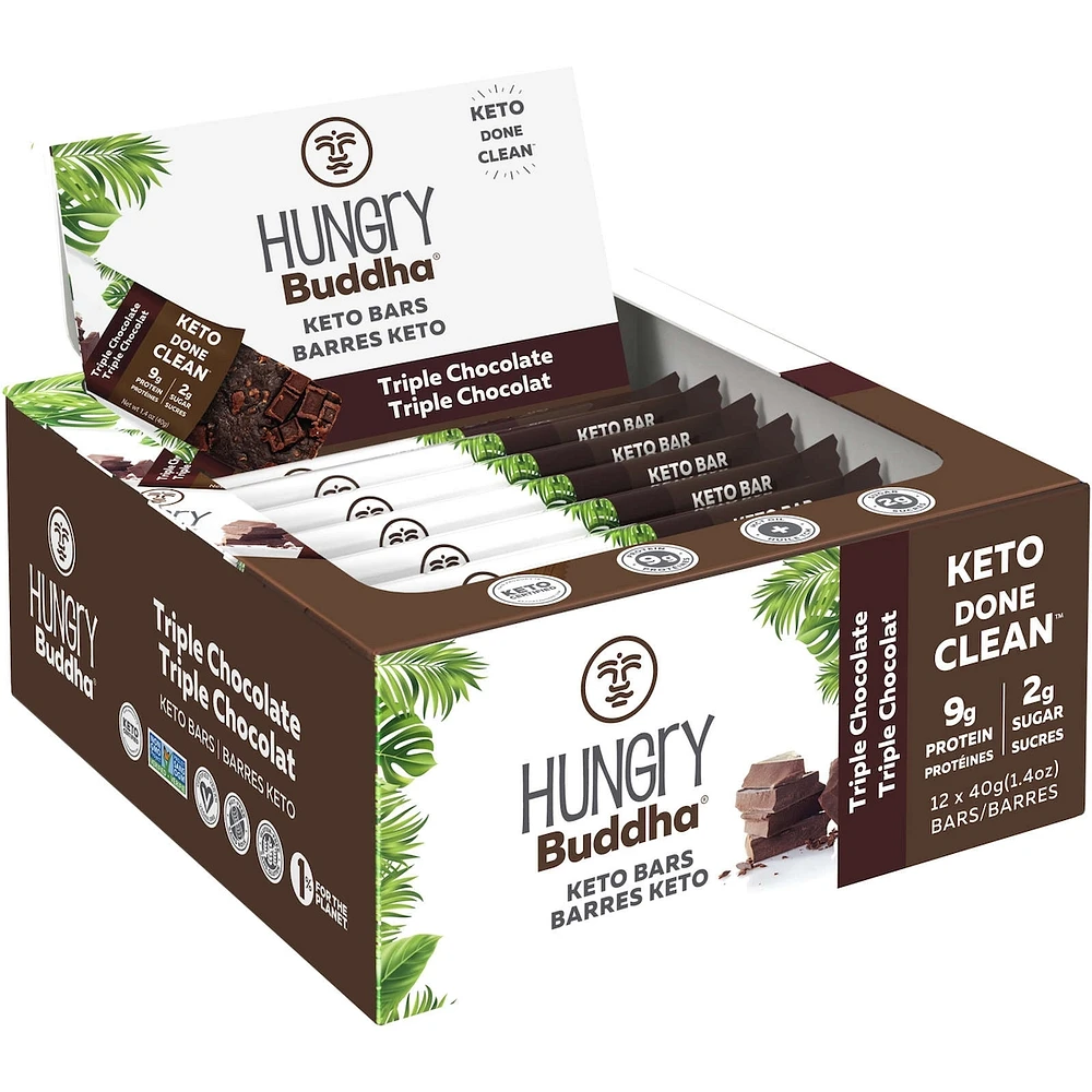 Keto Bar Triple Chocolate 12 x 40g
