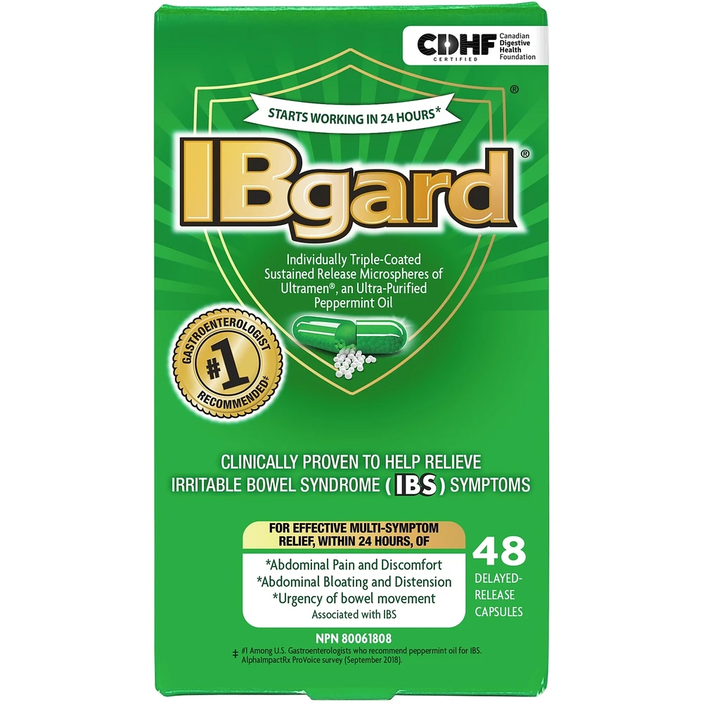 IBgard 90mg Peppermint Oil