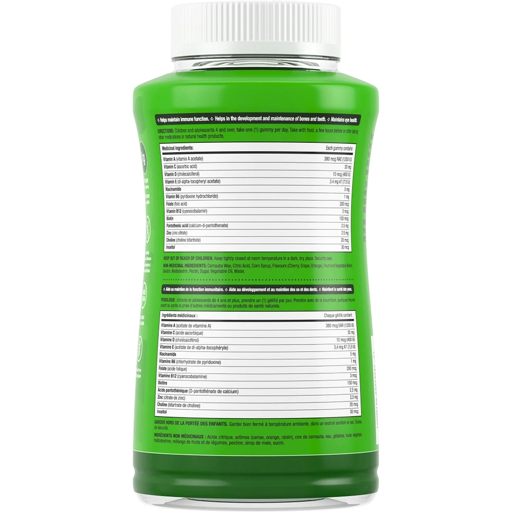 KIDS Mighty Multi, Only 1g Sugar Per Gummy