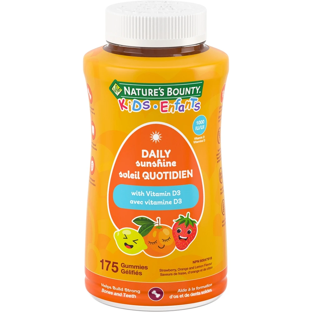 KIDS Daily Sunshine With Vitamin D3