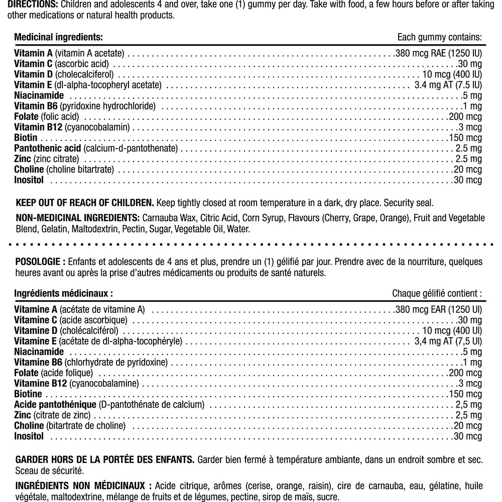 KIDS Multivitamin, Disney Princess