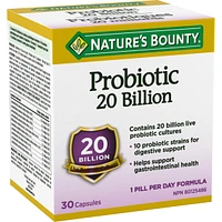 Probiotic, 20 Billion Live Probiotic Cultures
