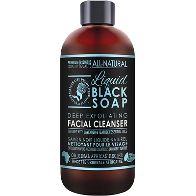Liquid Black Soap Facial Cleanser