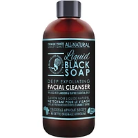 Liquid Black Soap Facial Cleanser