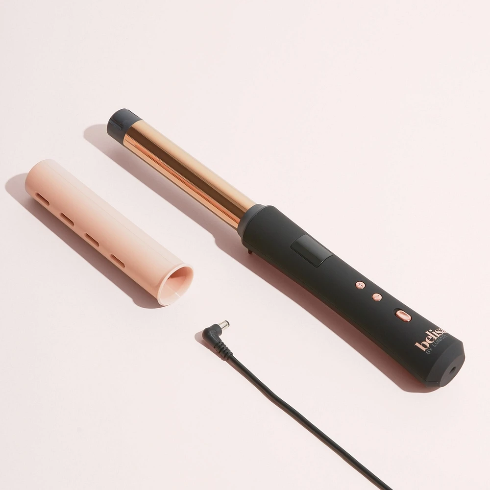 Belisa by Lunata Cordless 1" Curling Wand