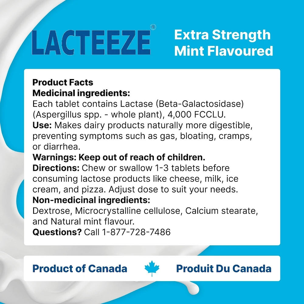 Lacteeze Extra Strength