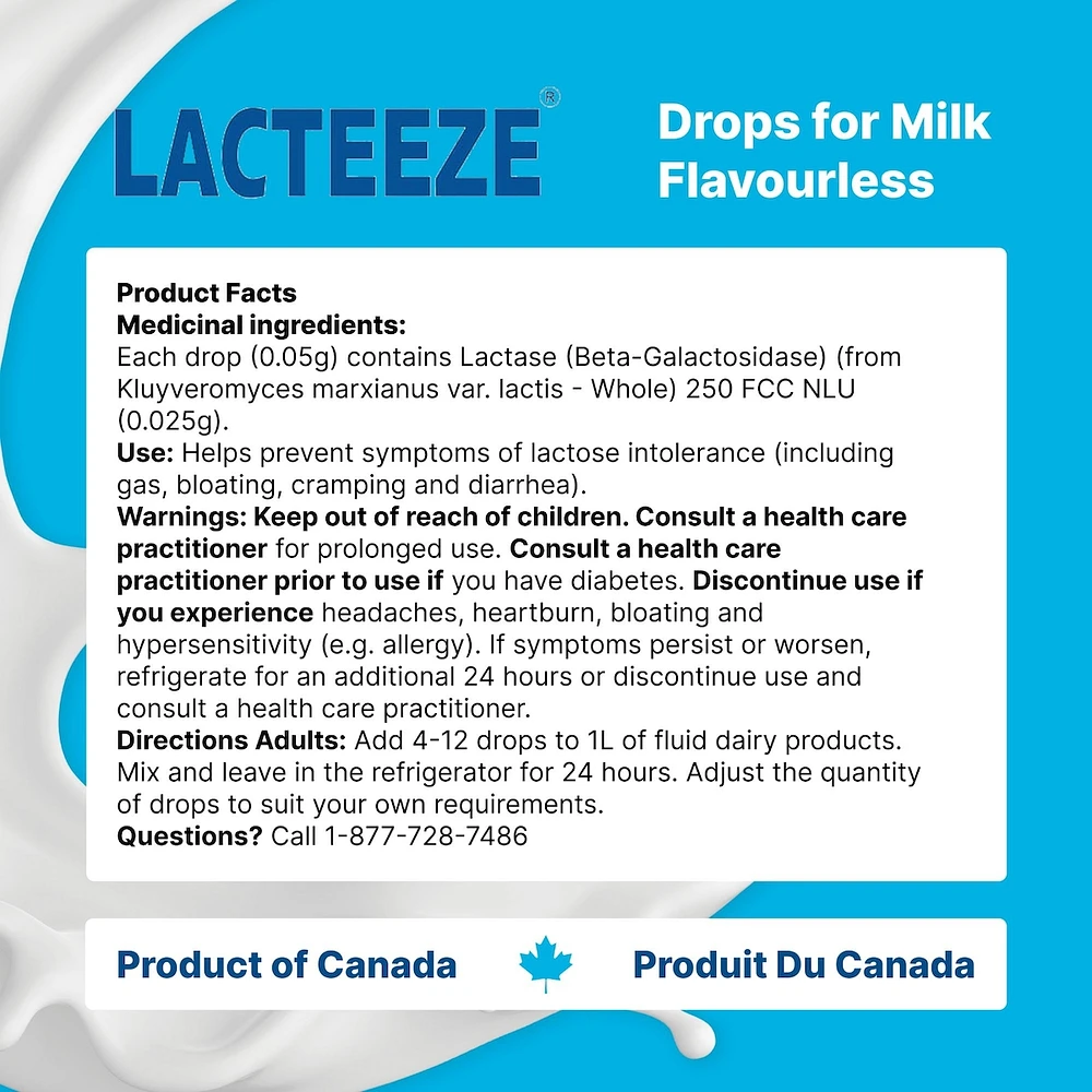 Lacteeze Drops for Milk