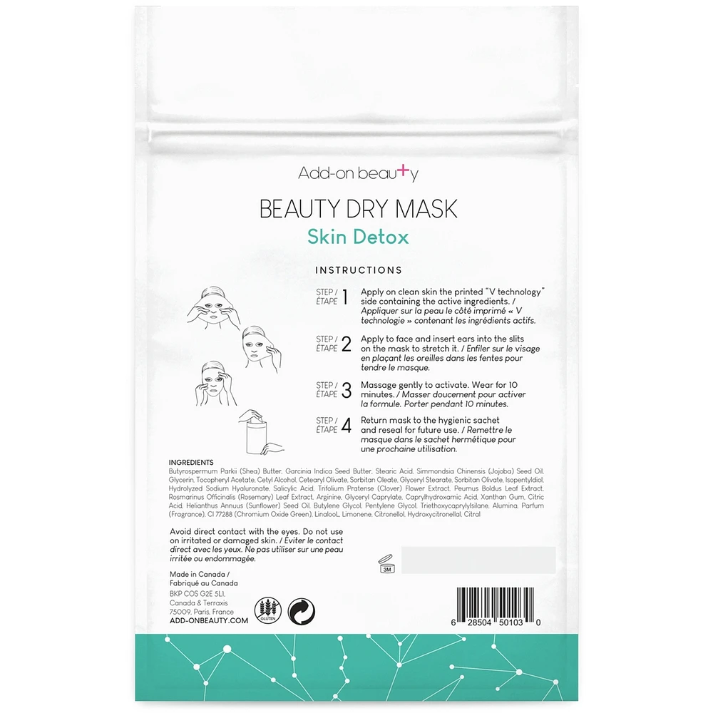 Skin Detox Dry Mask