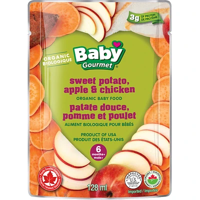 Sweet Potato, Apple & Chicken