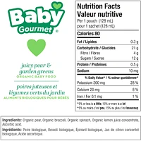 Juicy Pear & Garden Greens