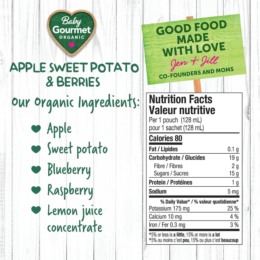 Apple Sweet Potato & Berries