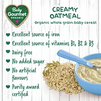 Baby Gourmet Organic Cereal Banana Raisin Oatmeal