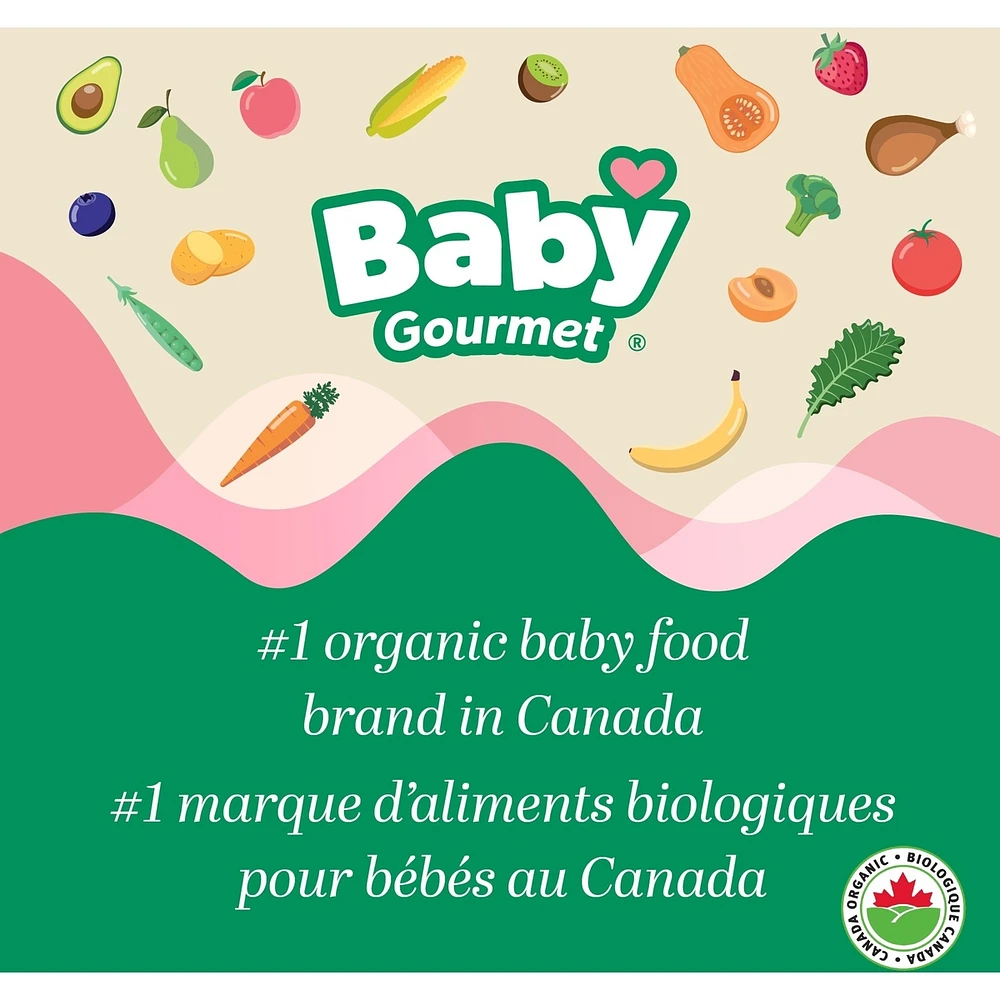 Baby Gourmet Meltable Mushies Beetberry with Coconut Cream organic baby snack