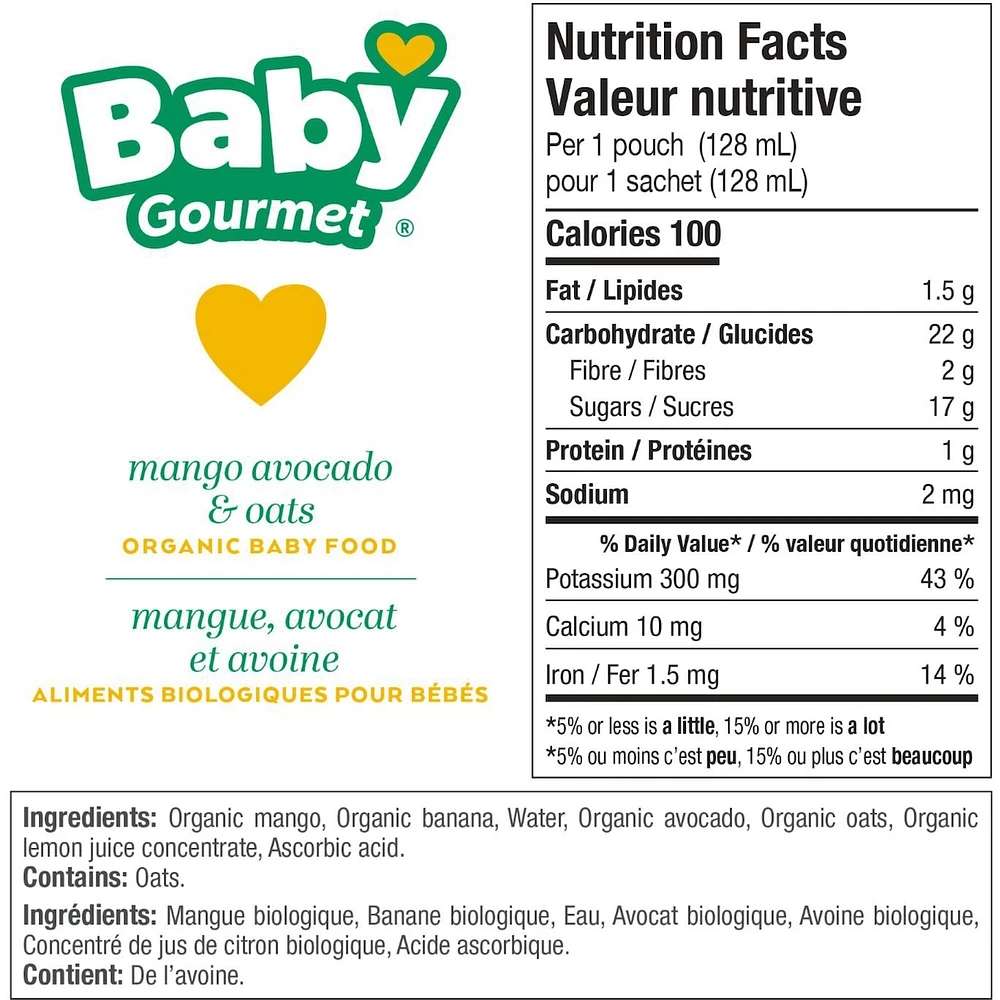 Mango Avocado & Oats