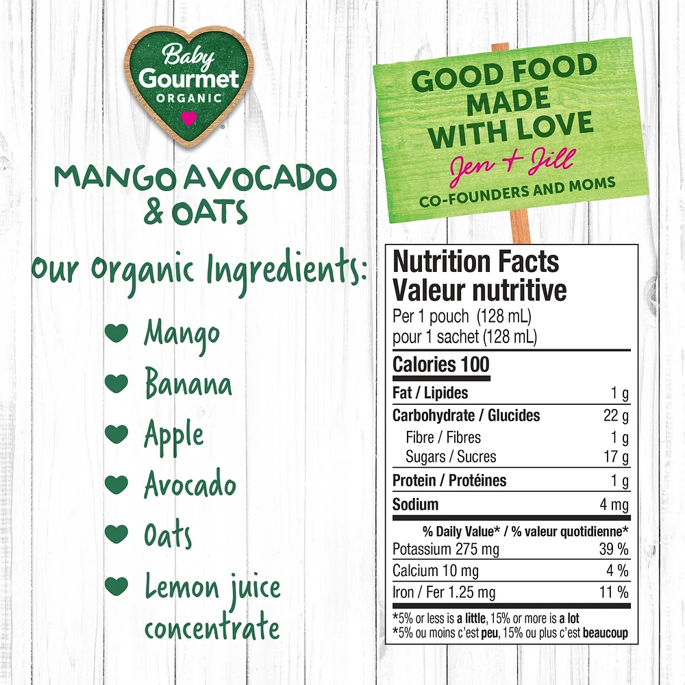 Mango Avocado & Oats