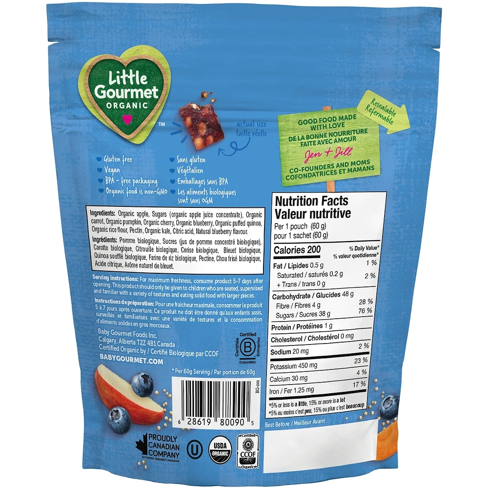 Blueberry Carrot Apple with Quinoa