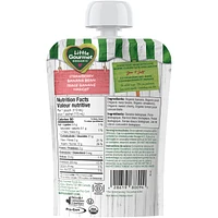 Little Gourmet Organic Toddler Snack Bright Blends Pear Cherry Spinach Chia