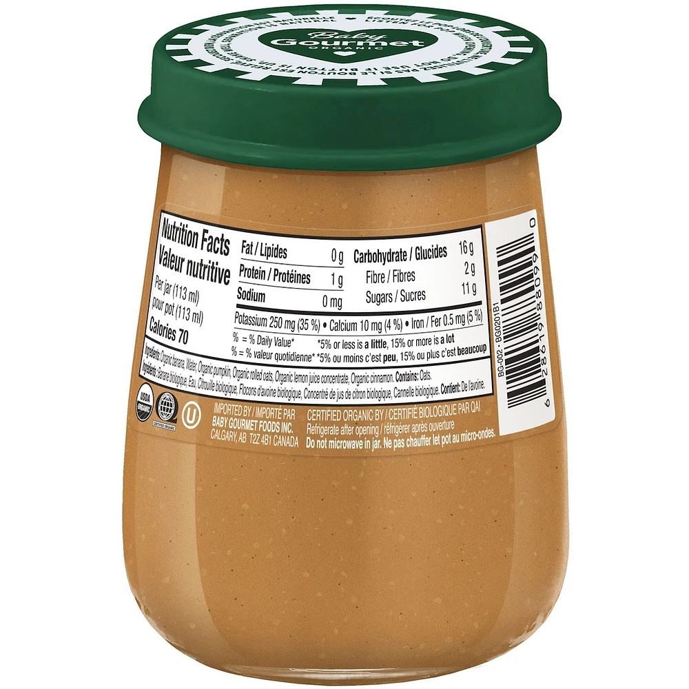 Banana Pumpkin Cinnamon Oatmeal