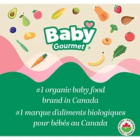 Organic Baby Food Jar Apple Raspberry Avocado & Oats