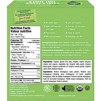 Little Gourmet Organic Fruit & Veggie Oat Bars Apple Sweet Potato Toddler Snack