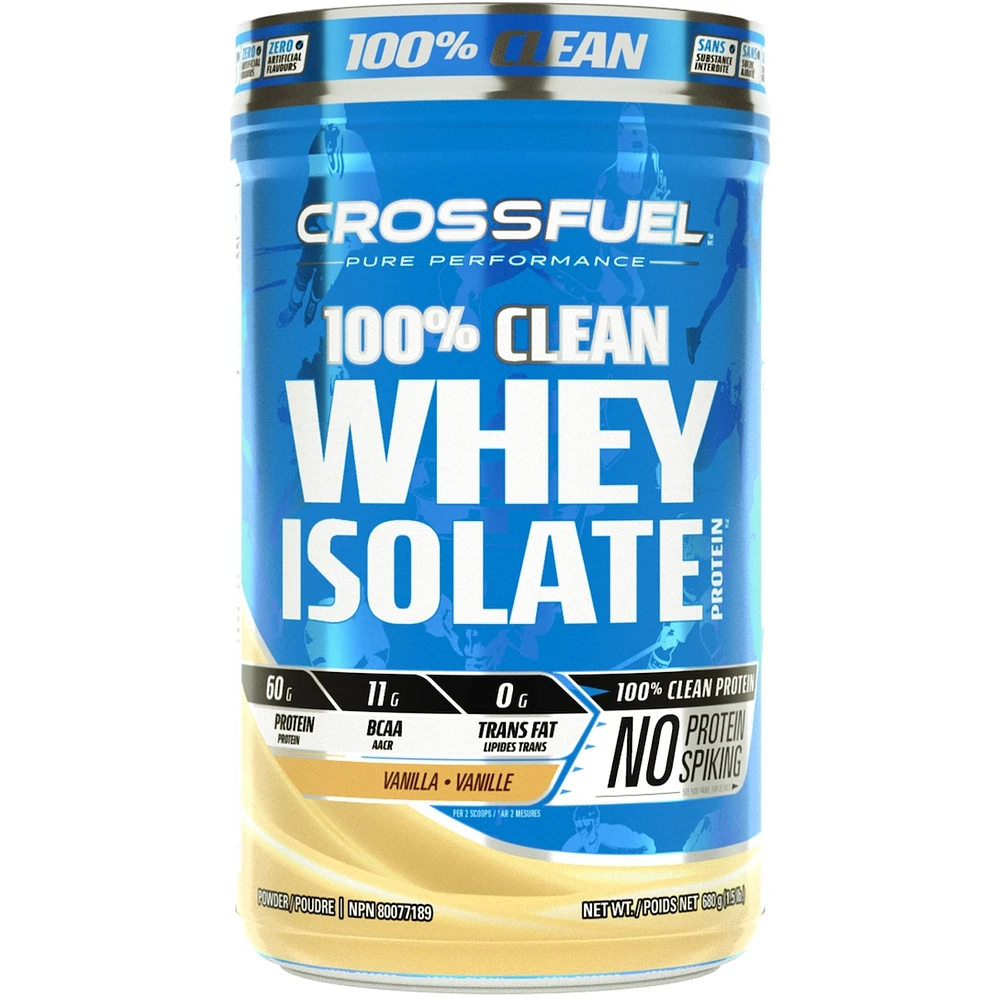 Crossfuel 100% Propre Whey Isolate, Vanille