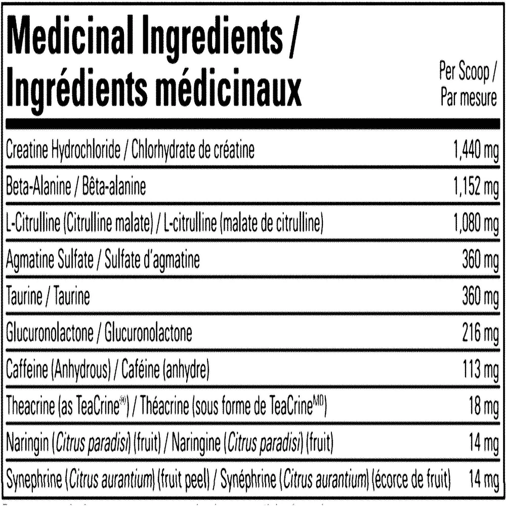 100% Clean Pre-Workout