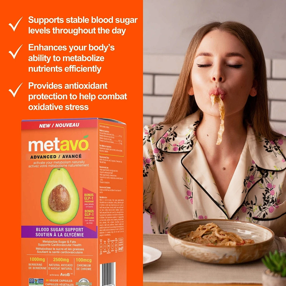 Metavo Advanced Blood Sugar Support Capsules