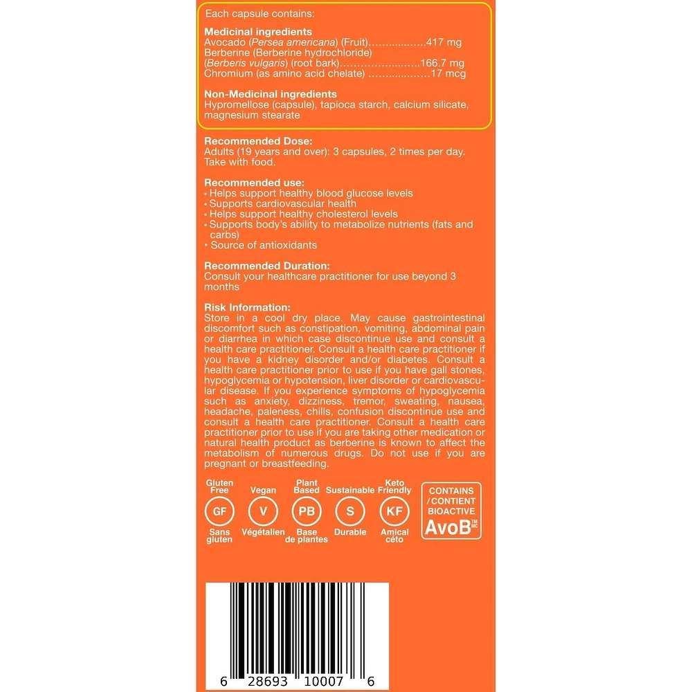 Metavo Advanced Blood Sugar Support Capsules