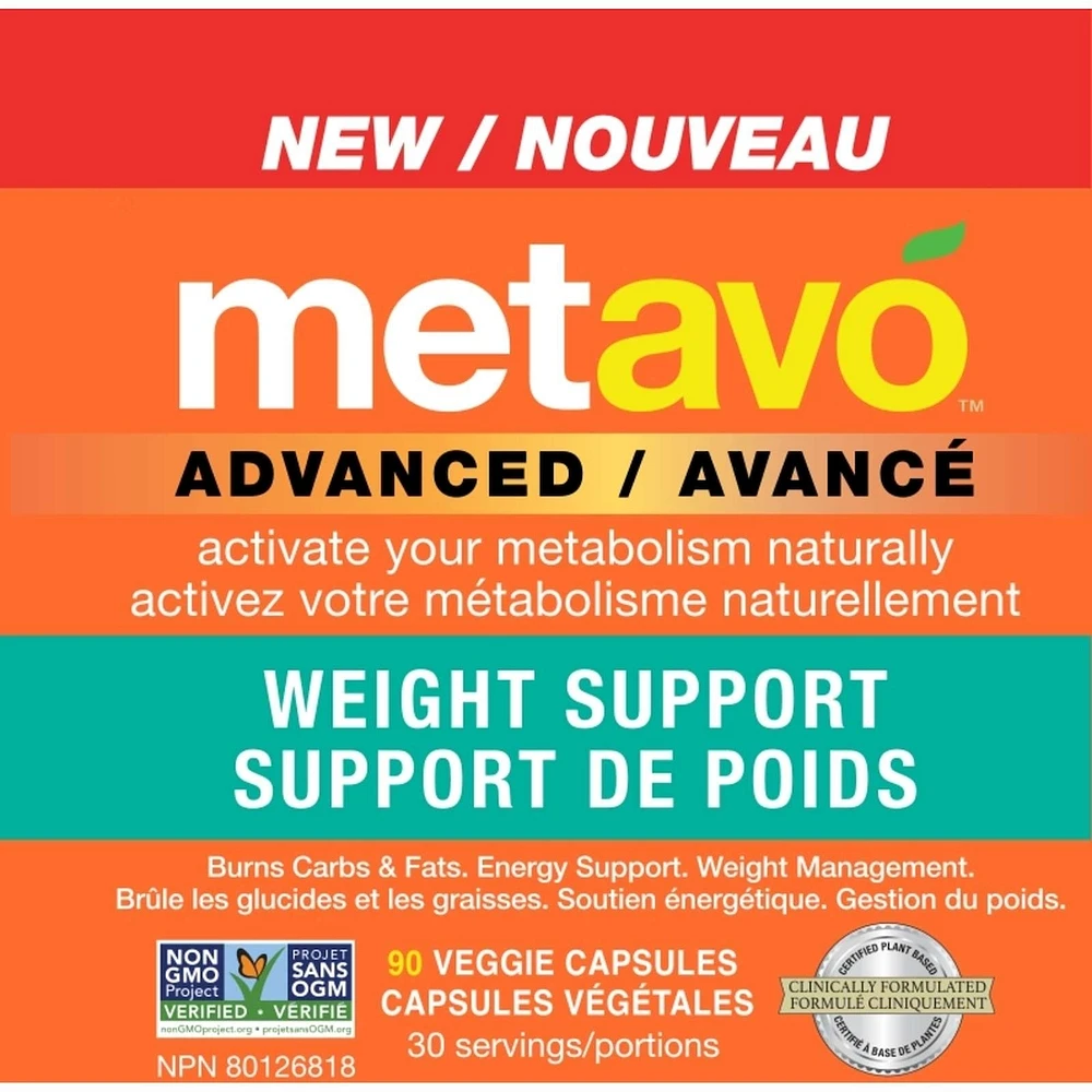 Metavo Advanced Weight Support capsules