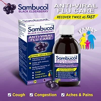 Sambucol Original Family Syrup Anti Viral Flu Care