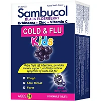 Sambucol Jr Chew Cold and Flu