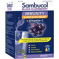 Sambucol Powdered Drink Immunity Cold & Flu Relief + Vitamin C