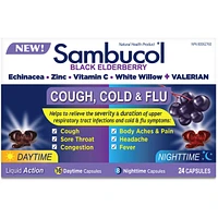 Sambucol Day & Night - Cough, Cold & Flu