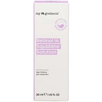 Retinol in Squalane Solution