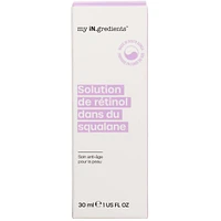 Retinol in Squalane Solution