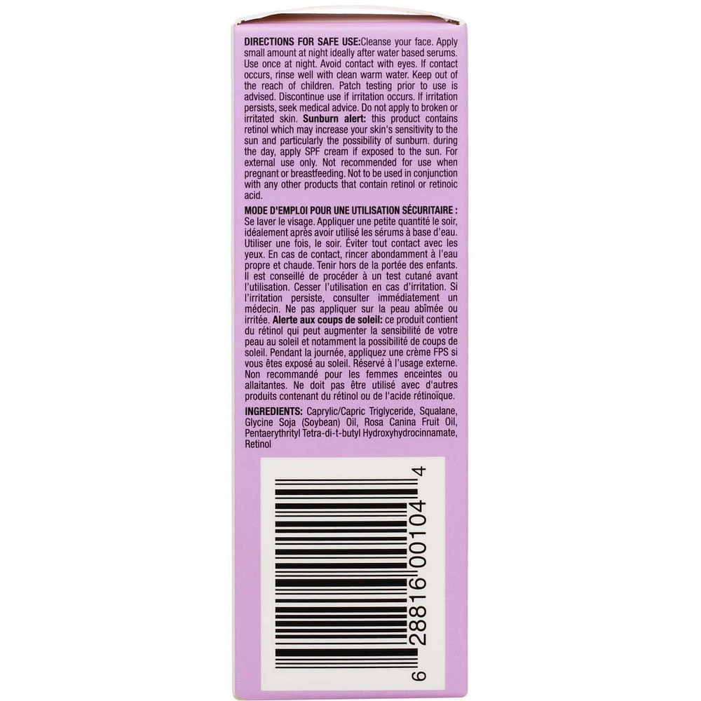 Retinol in Squalane Solution