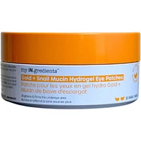 Gold +Snail Mucin Hydrogel Eye Patches
