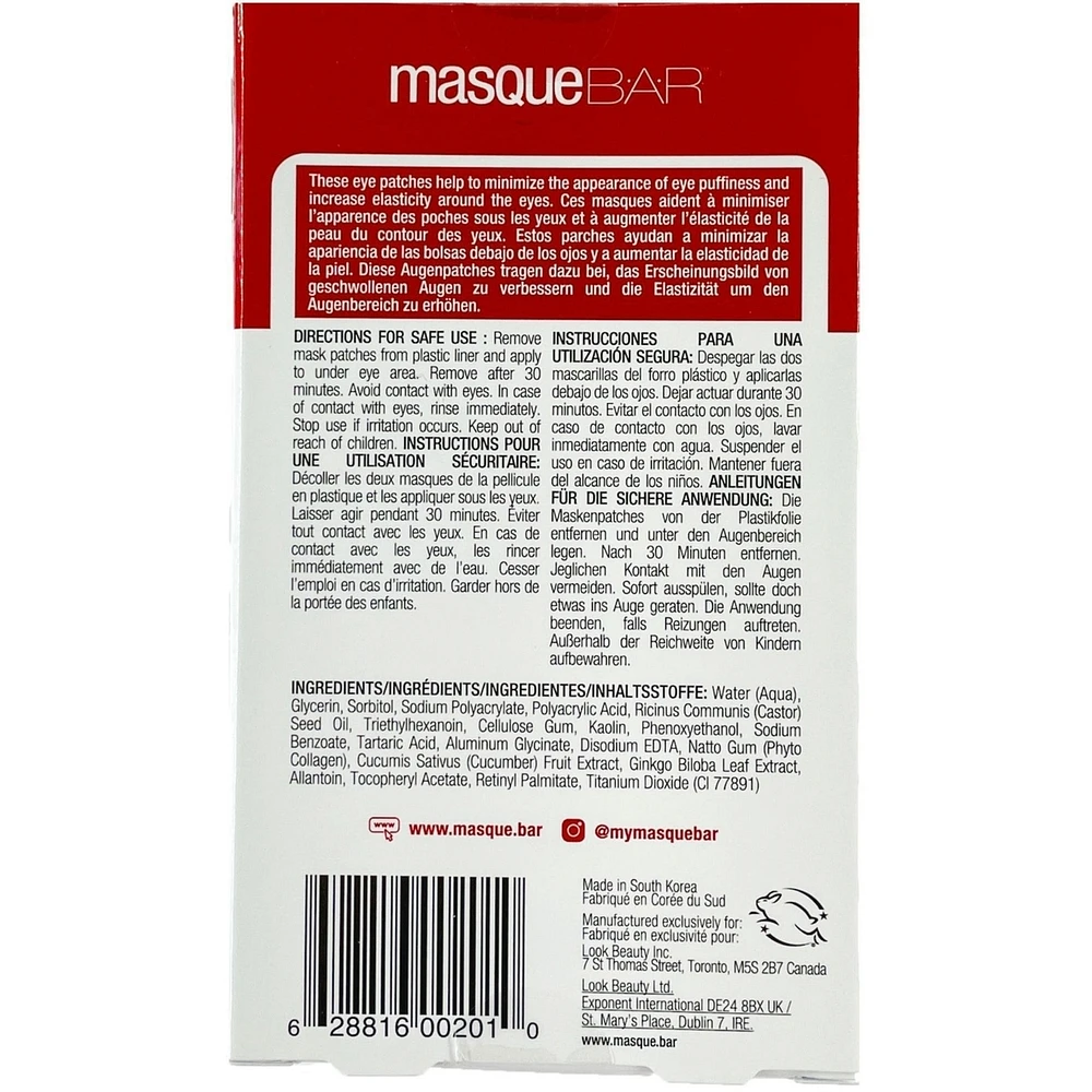 Eye Puffiness Minimizing Patches