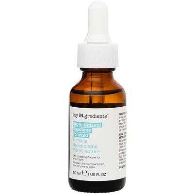 100% Natural Squalane Formula