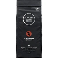 Organic Fairtrade Medium Roast Whole Bean Coffee, Cliff Hanger Espresso