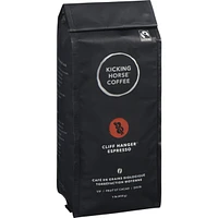 Organic Fairtrade Medium Roast Whole Bean Coffee, Cliff Hanger Espresso