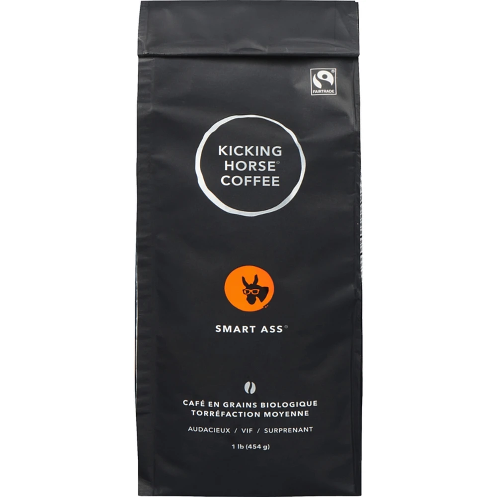 Organic Whole Bean Coffee Smart Ass Medium Roast
